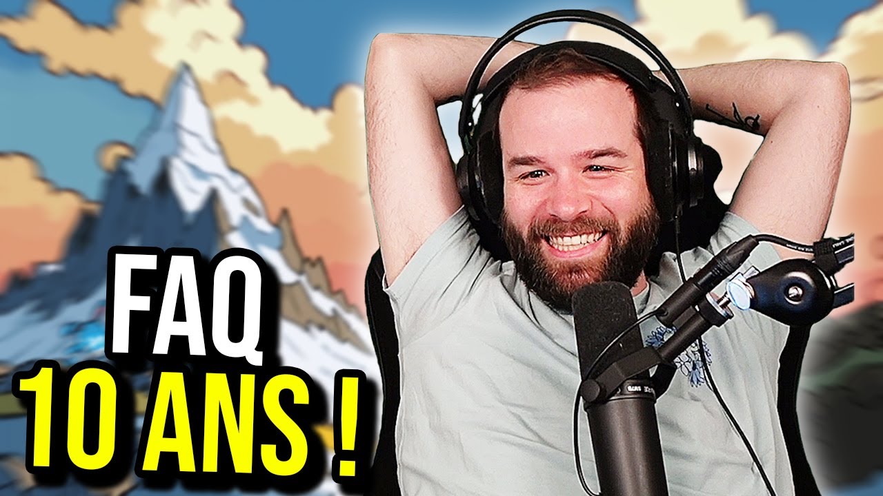 JE RÉPONDS À TOUTES VOS QUESTIONS POUR FÊTER MES 10 ANS DE STREAM !