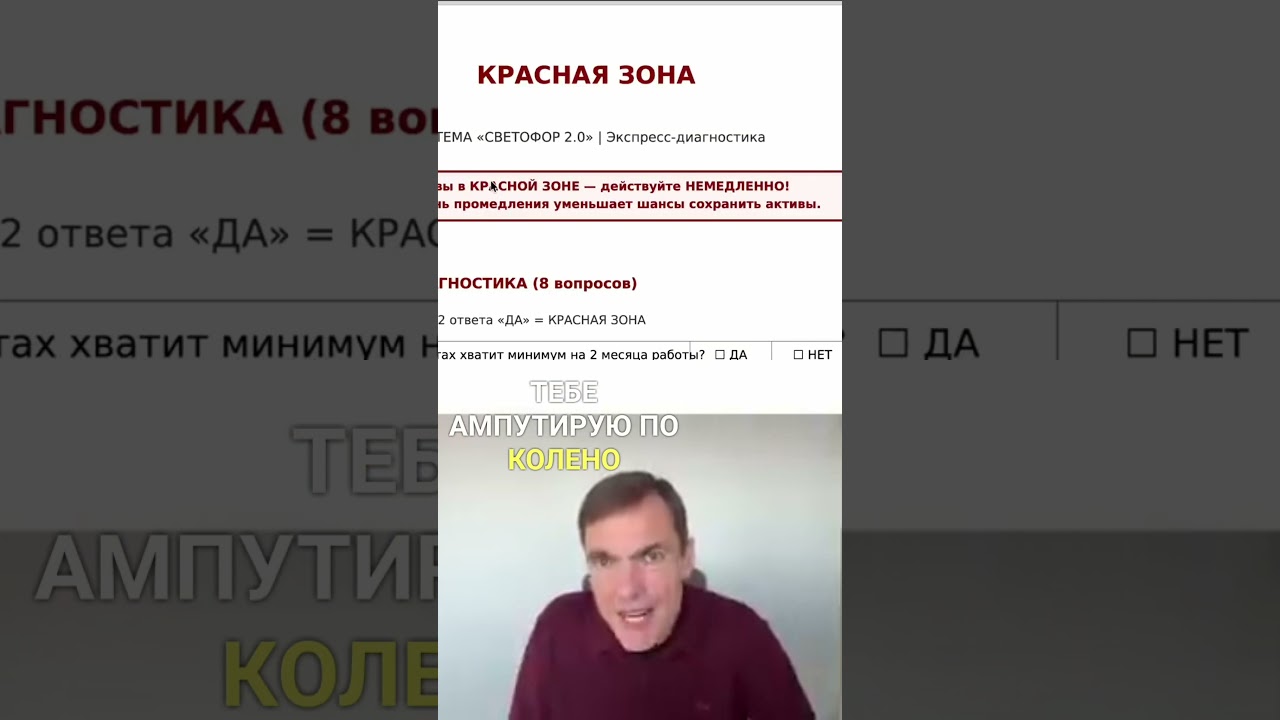 Бизнес гангрена  Когда нужно ампутировать, а не бороться