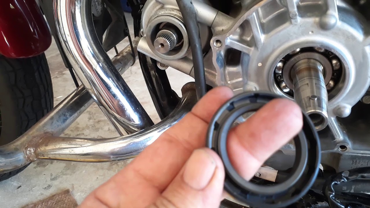 The truth behind Honda Rebel crankshaft oil seal #2