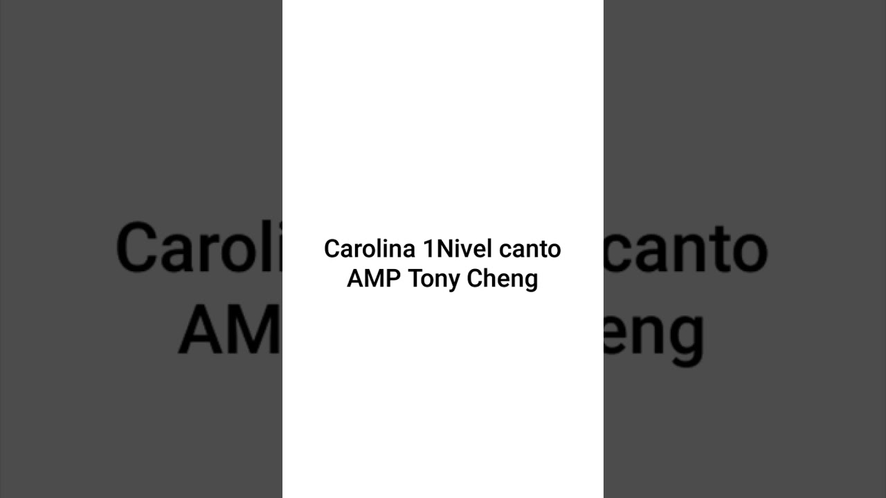 Carolina 1Nivel canto AMP Tony Cheng 