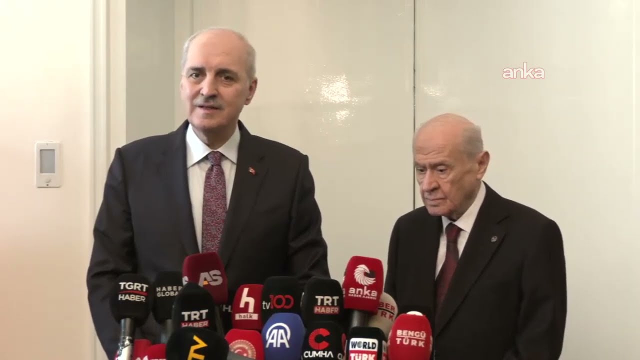 TBMM Başkanı Numan Kurtulmuş, MHP Genel Başkanı Devlet Bahçeli'yi ziyaret etti