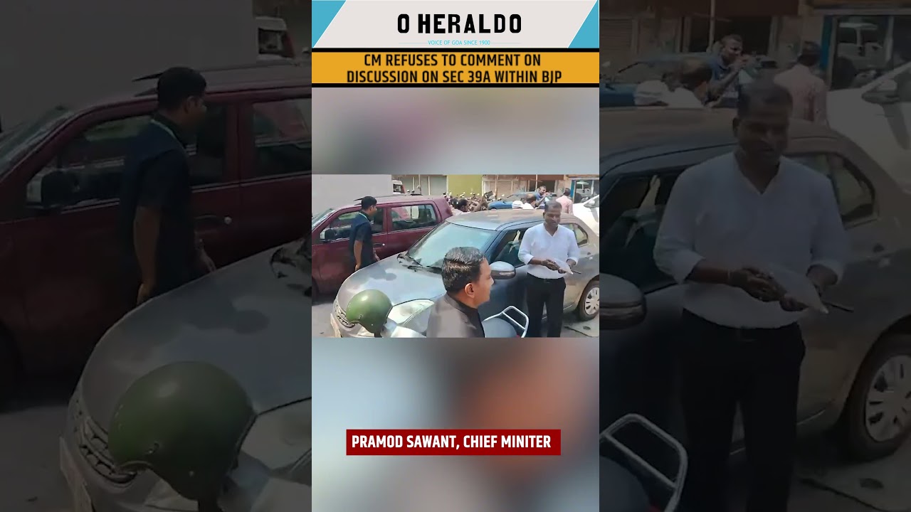 CM refuses to comment on discussion on Sec 39A within BJP