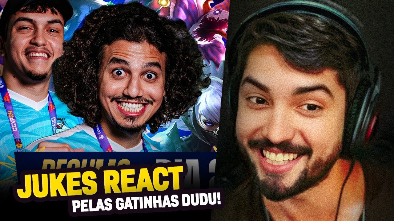 JUKES REACT: OS MONOCHAMPIONS DA T1BARÕES JOGARAM CONTRA OS JOVENS DA GERAÇÃO 20000 NO CBOLÃO 2024