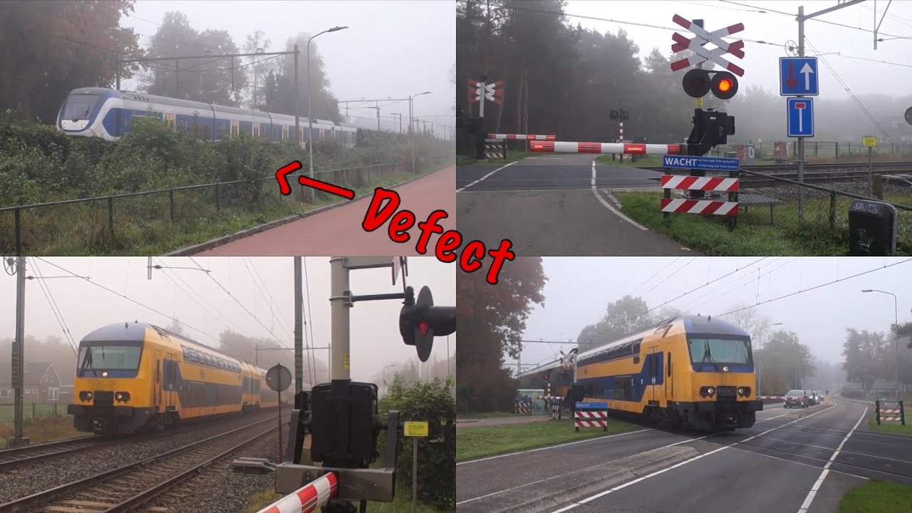 Chaos in Wezep door defecte trein!