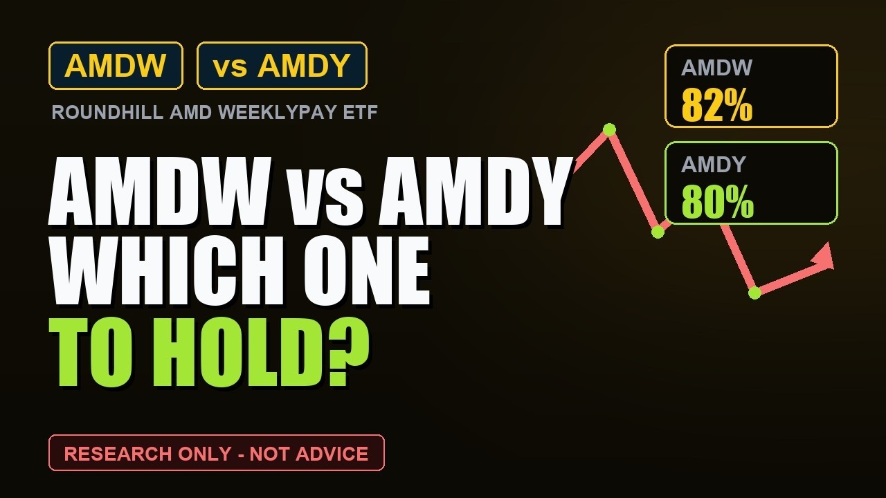 AMDW vs AMDY ETF Comparison 2026: Which High-Yield Fund Wins?