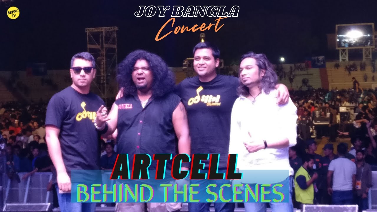 Artcell behind the scenes - Joy Bangla Concert 2019