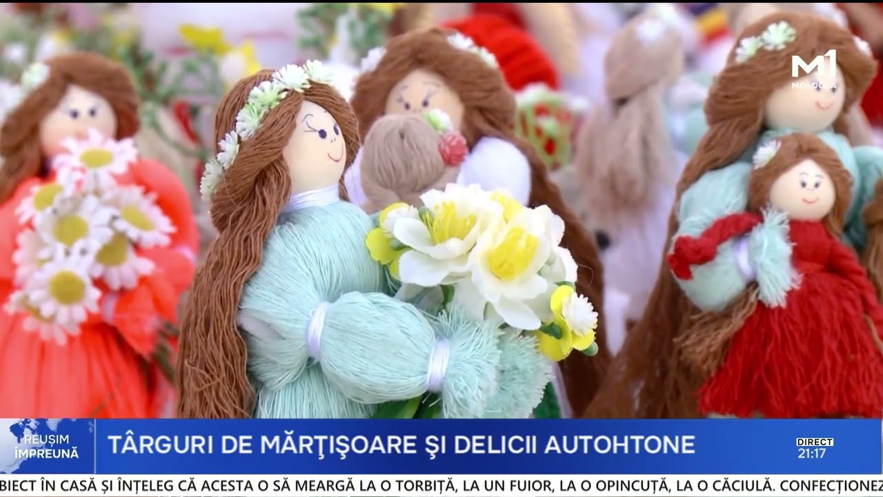 Târgurile de mărțișoare aduc primăvara în toate sectoarele din capitală