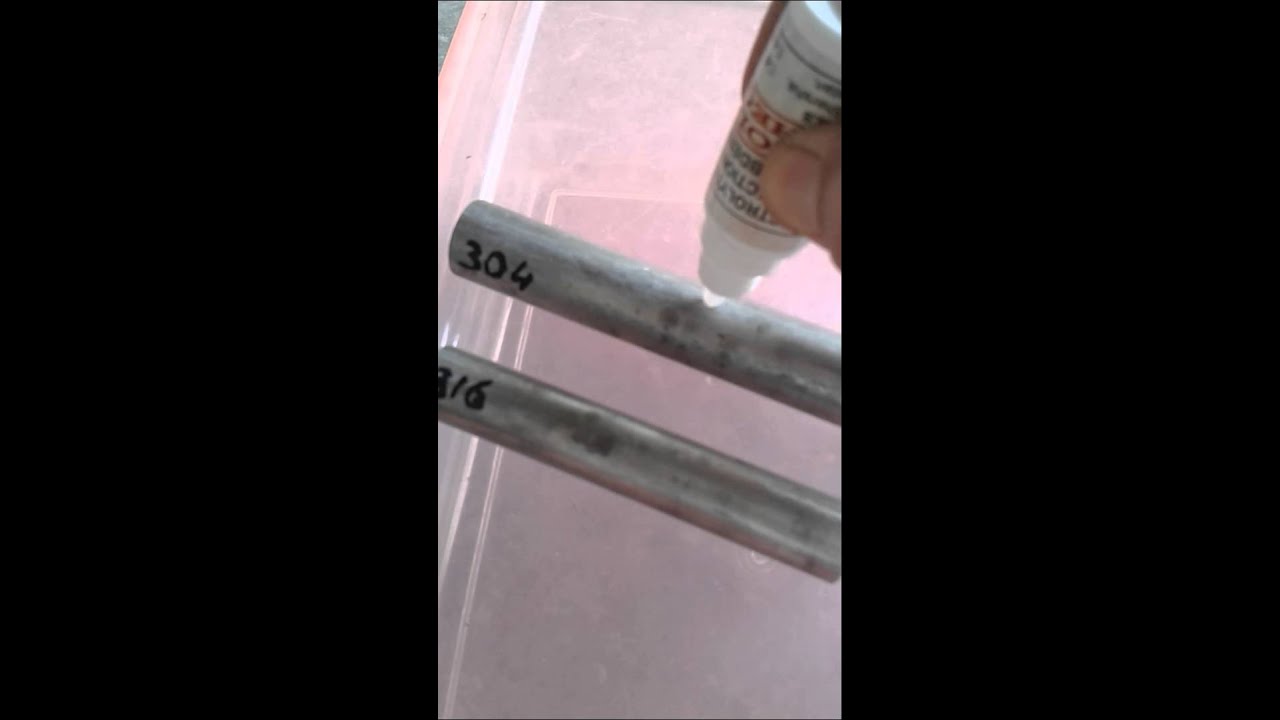 How to verify Stainless Steel 316