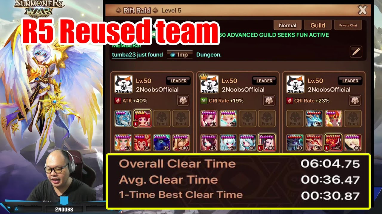 [EN][Monster Review ep#183] Solo R5 team with the reused team