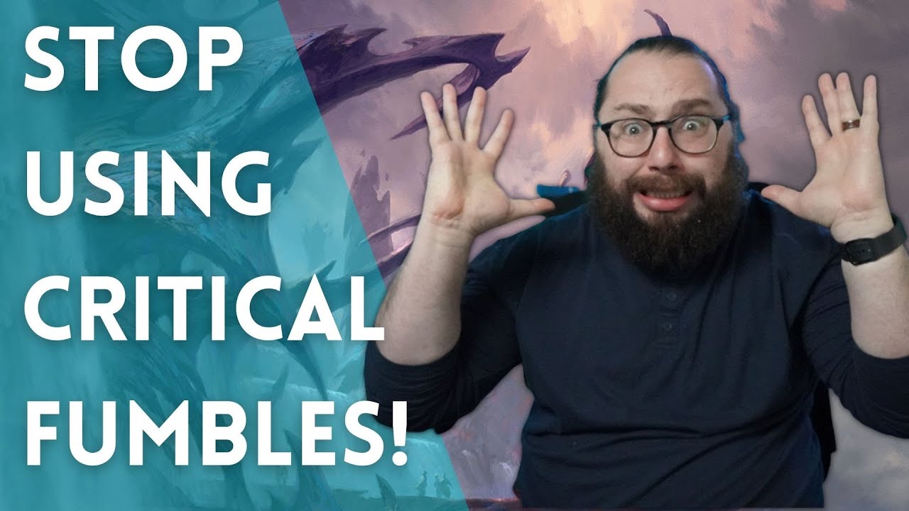 Do THIS instead of Critical Fumbles! | D&D | 5e | DM Advice