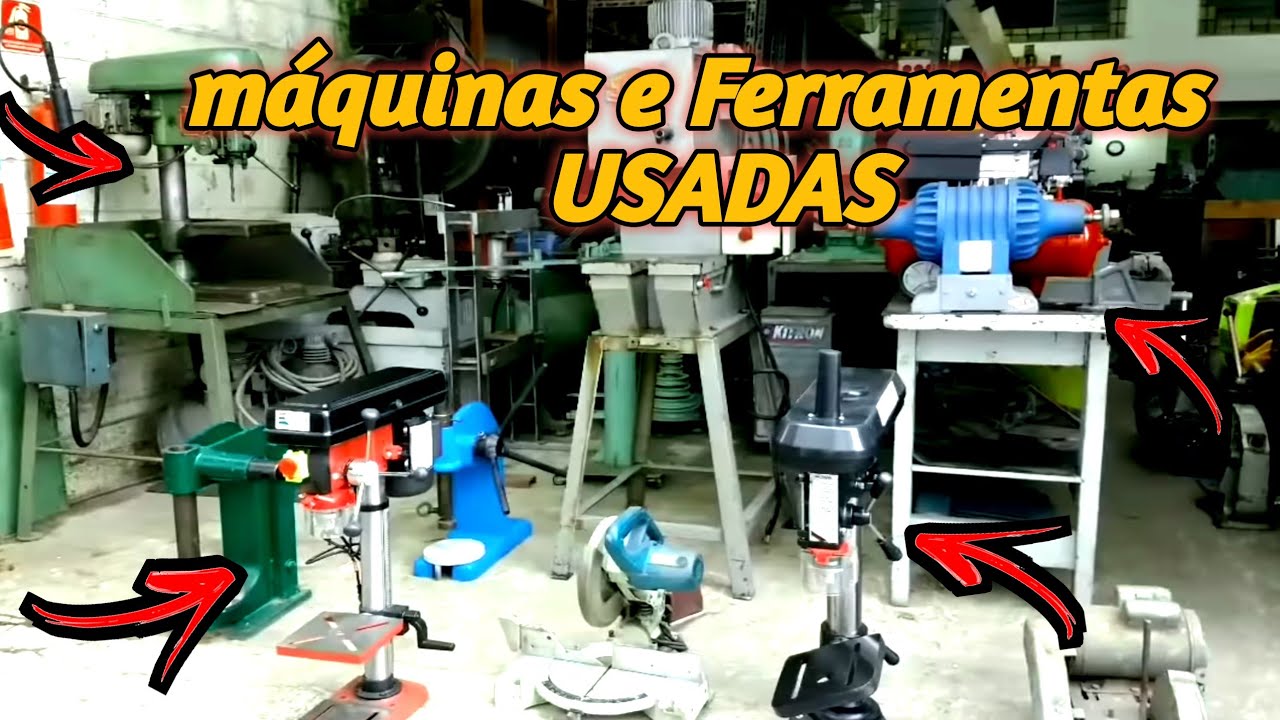 MÁQUINAS e FERRAMENTAS USADAS no Brás em São Paulo tudo que você precisa está aqui loja Paraná 150