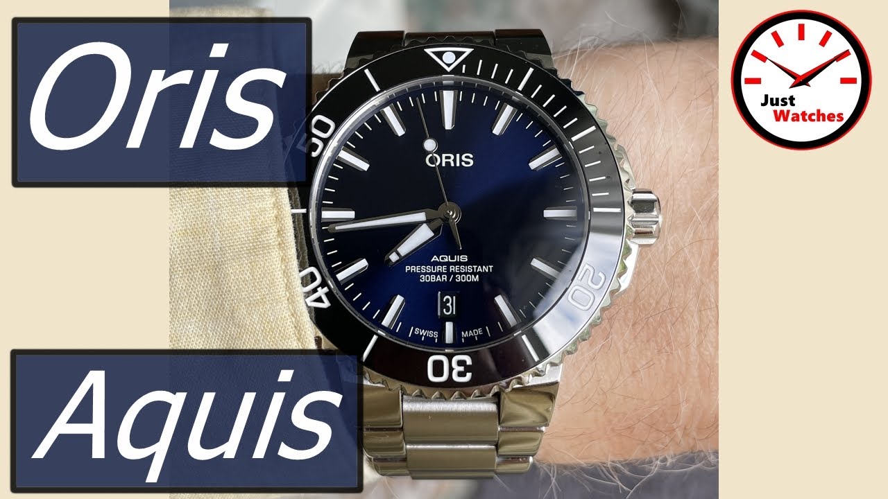 Oris Aquis Date - A Unique, Somewhat Flashy, 300m Dive Watch!