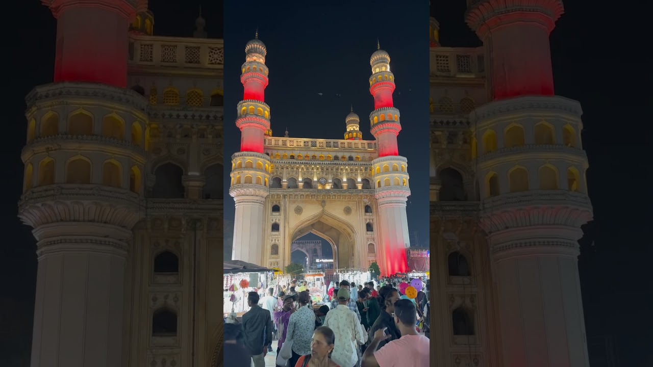 Night time at Charminar | Hyderabad