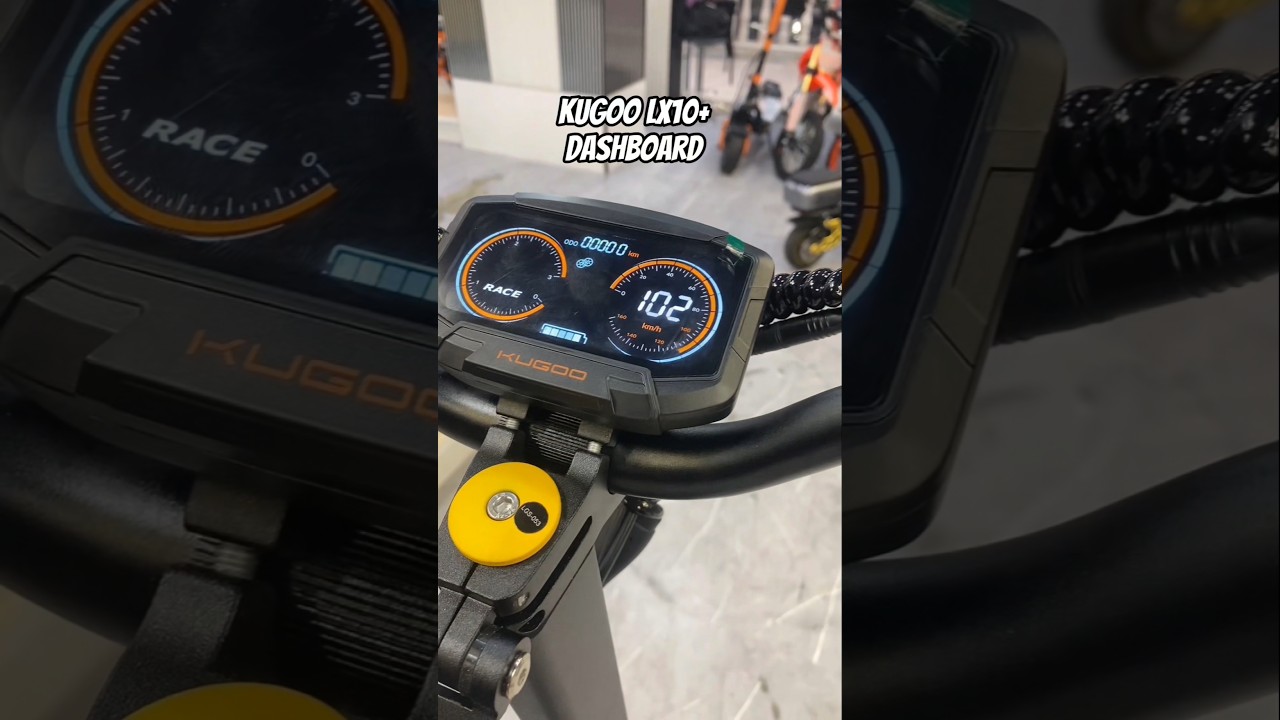 🔥 KUGOO LX10+ Dashboard 🛴 60v 20.8ah Battery! #kugoo #electricscooter #escooter #dashboard #short