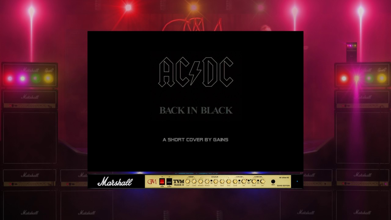Gregory Gains - AC/DC - Back In Black