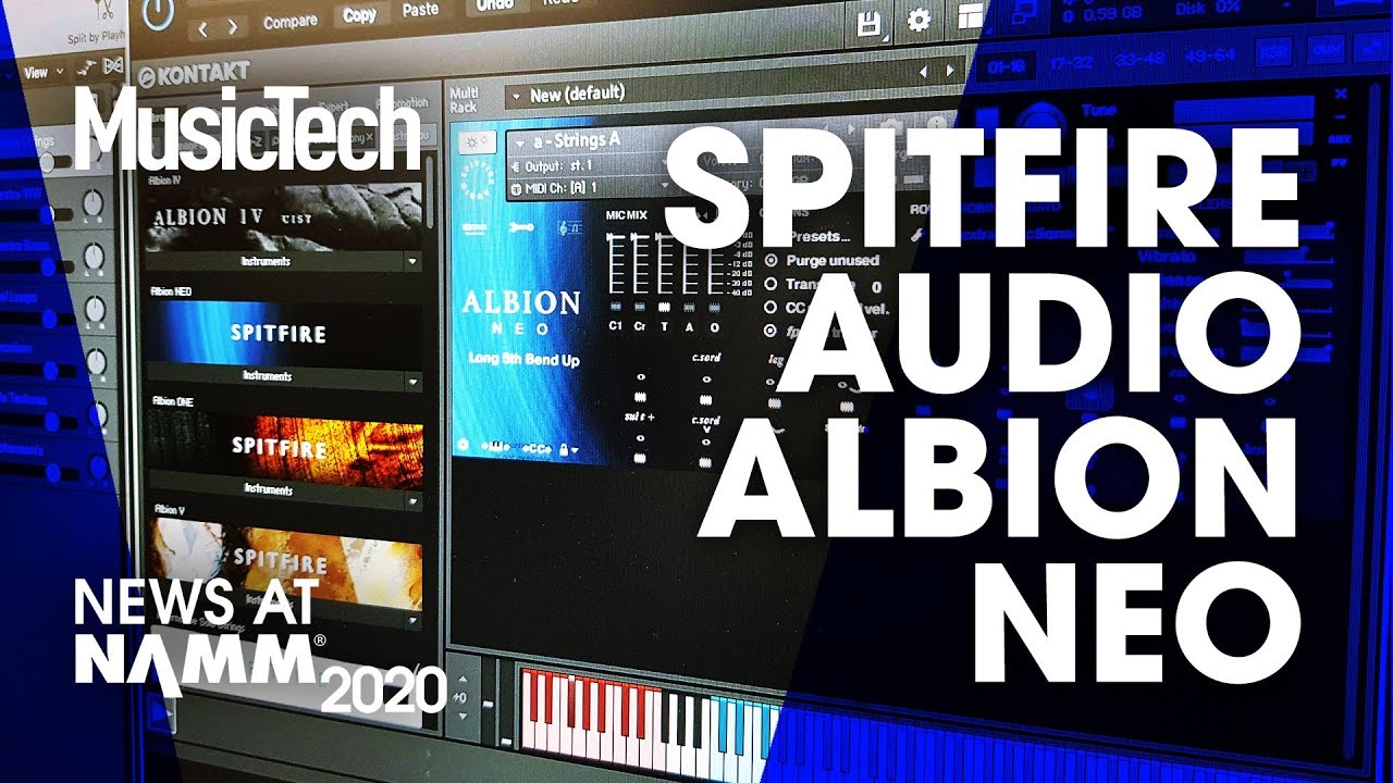 Top seven sounds from Spitfire Albion Neo