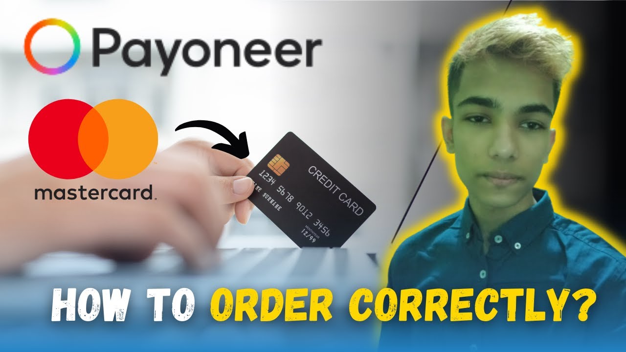 How To Order A Payoneer Virtual Mastercard In A Right Way 2022 | Web With White