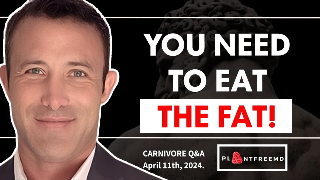 🔴 Your Body NEEDS The Animal Fat! | Carnivore Q&A April 11th, 2024.
