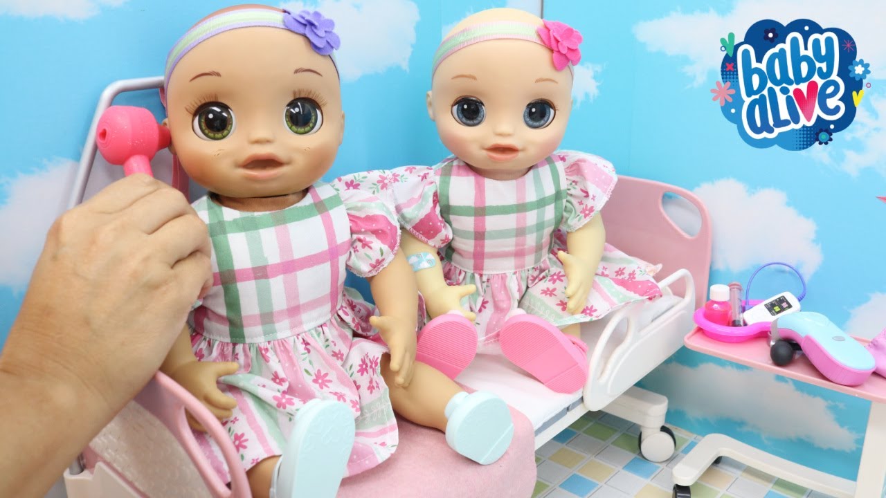 NINA E HANNA FORAM NO PEDIATRA TOMAR VACINA