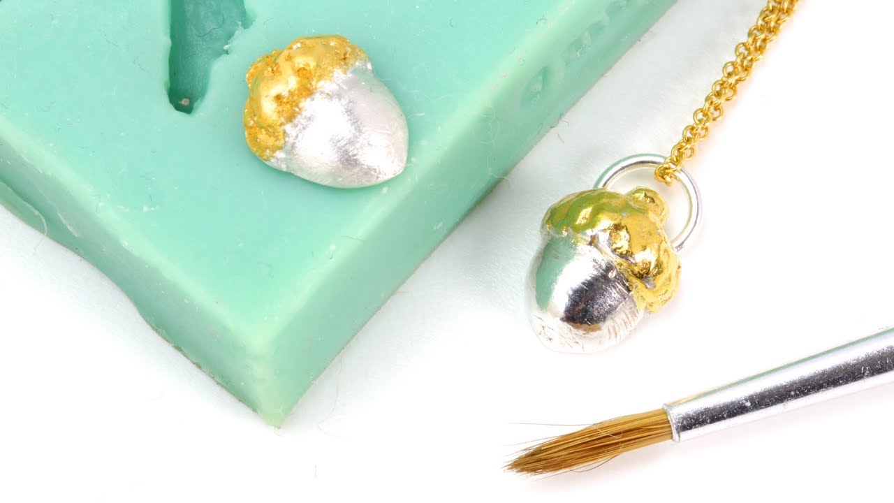 Make a Silver and Gold Acorn - Using Accent Gold for Silver