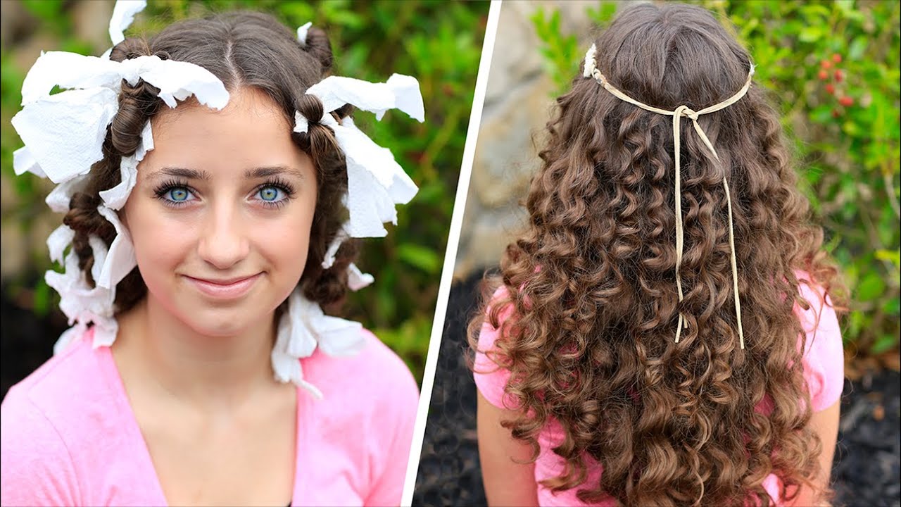 How to Create No-Heat Paper Towel Curls