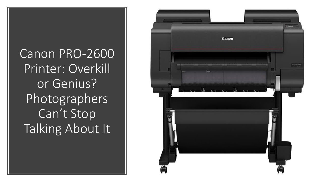 Drukarka Canon PRO-2600: Przesada czy geniusz? Fotografowie nie przestają o niej m&oacute;wić