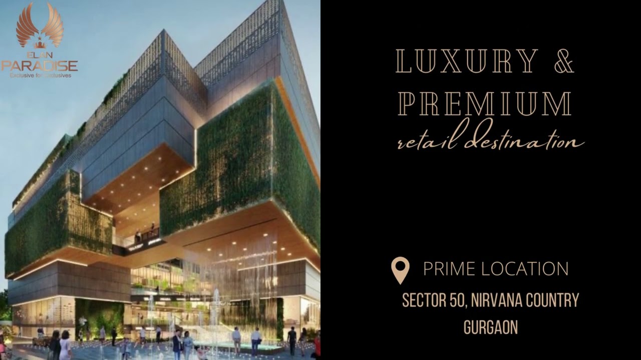 9958959599,New Commercial Projects In Gurgaon By Elan Group  New Commercial Projects In Gurgaon  Inv