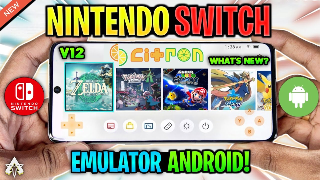 NEW 🔥 CITRON EMULATOR ANDROID 12.0 - SETUP/60FPS SETTINGS/GAMEPLAY | BEST NINTENDO SWITCH EMULATOR?