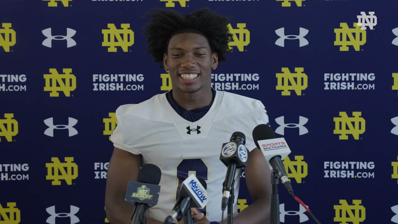 Fall Practice Press Conference (8.15.25) | Notre Dame Football