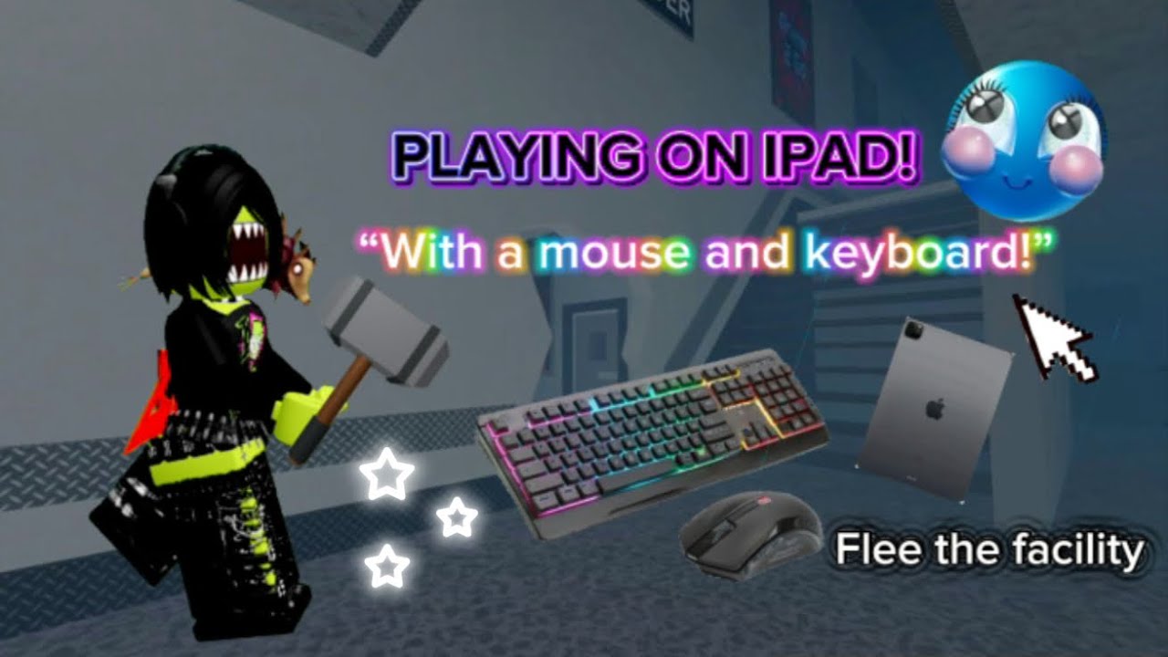 *PLAYING FLEE THE FACILITY*| WITH KEYBOARD AND MOUSE 🖱️😭🐭⌨️/rage quit”🥹🥰| #fleethefacility #roblox 