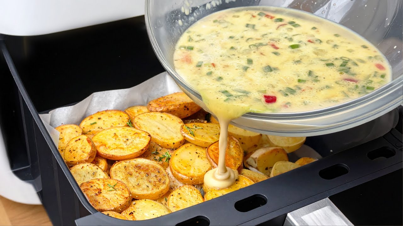 Kartoffeln aus der Heißluftfritteuse (Airfryer) schmecken besser als Fleisch! Unbedingt ausprobieren