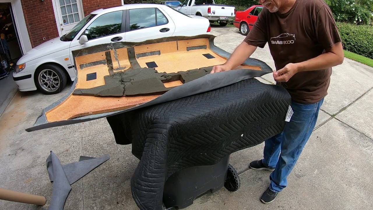 Saab 9-5 Parcel Shelf Recovering