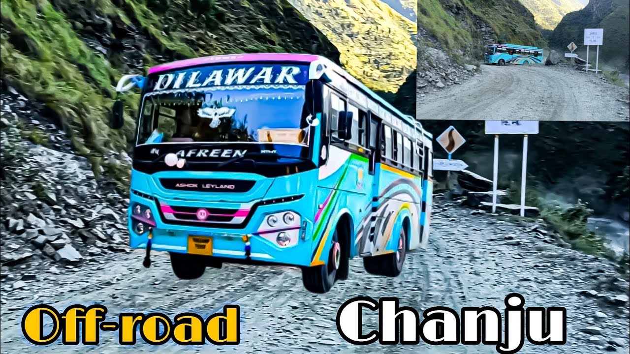 Dilawar Bus||Off-Road||Chamba Chanju||P-03||Chanju To Chamba Journey