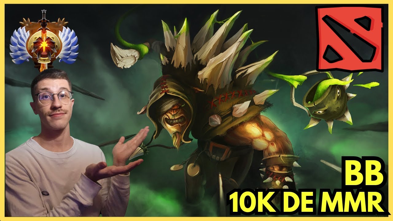 Jogando de BristleBack Offlane... 10k de mmr... patch 7.38c.. #Dota2 #dota2brasil