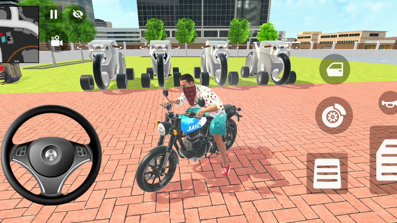 Franklin Buy 4️⃣ Rebel H1 Bike in Indian thept auto simulator Gameplay 🎮