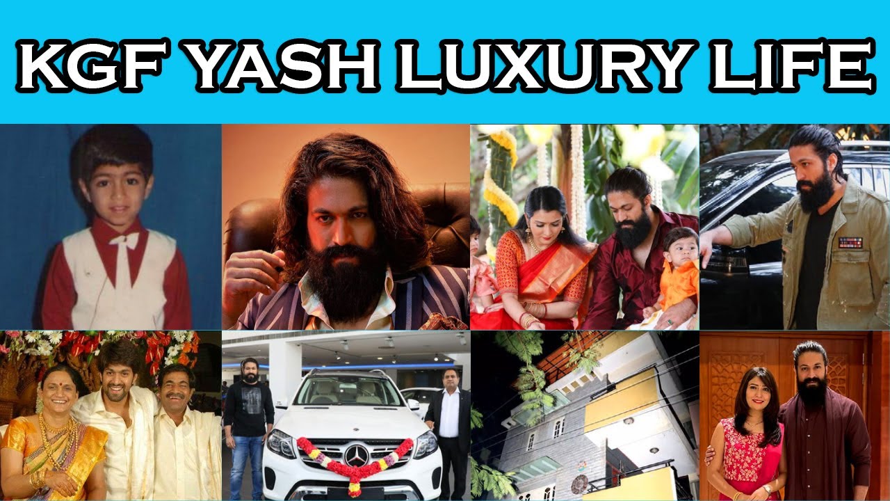 KGF യാഷിന്റെ lifestyle | Luxury life of Yash | Yash vehicles | Yash Cars | Yash family | Yash home