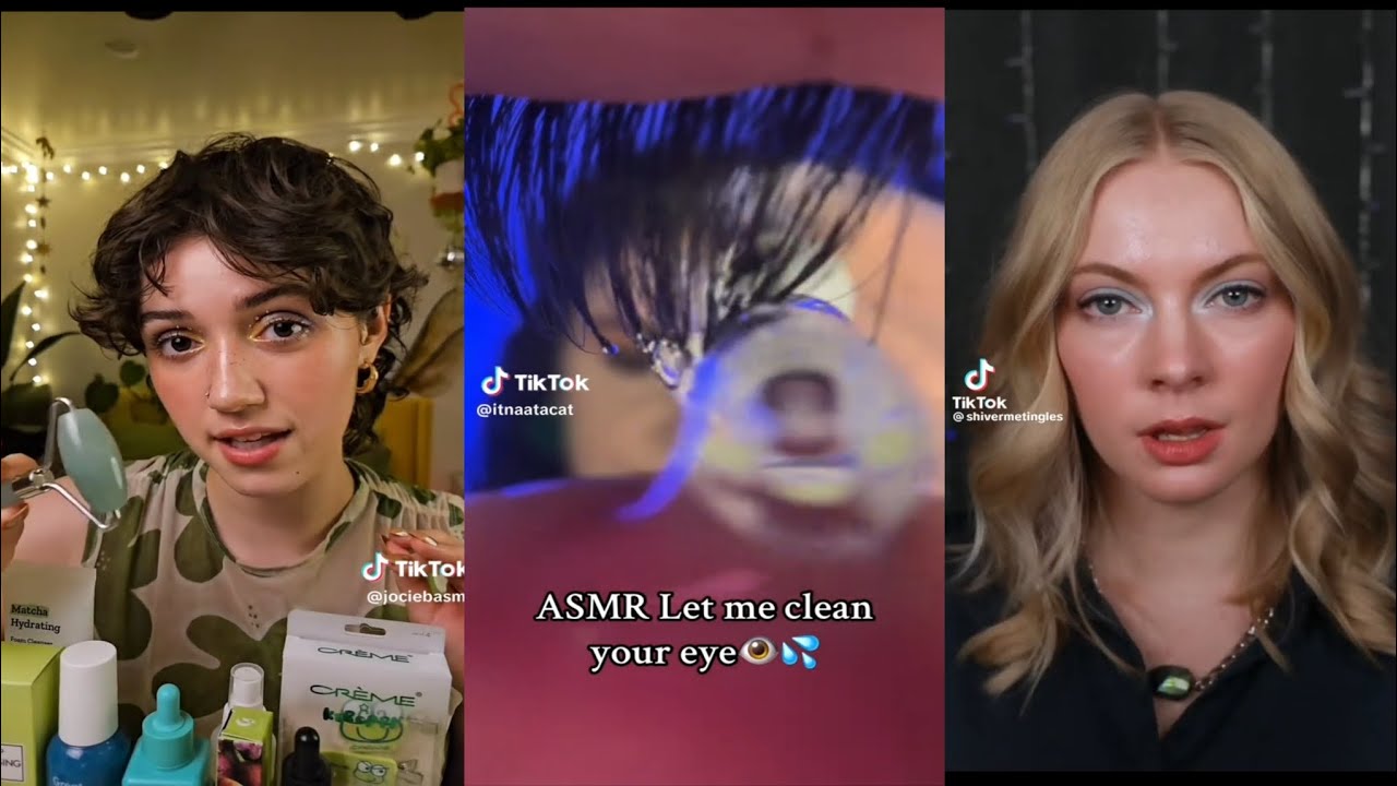ASMR TIKTOK 😴😴😴 ( Part 9)