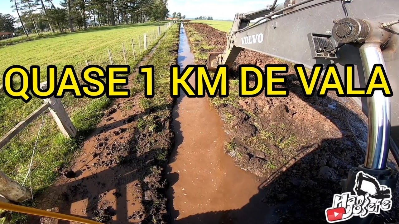 ESCAVANDO MEGA VALETÃO COM ESCAVADEIRA HIDRÁULICA