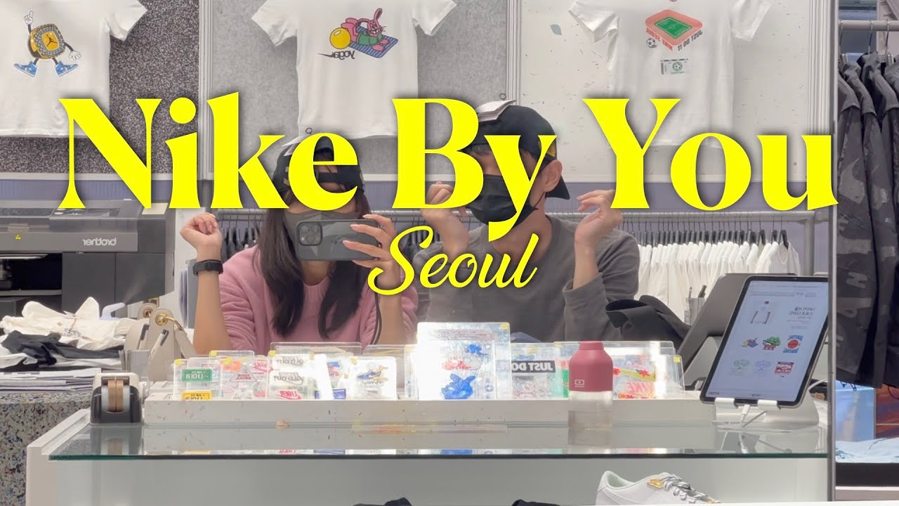 South Korea | Seoul | Myeongdong | Customisation at Nike