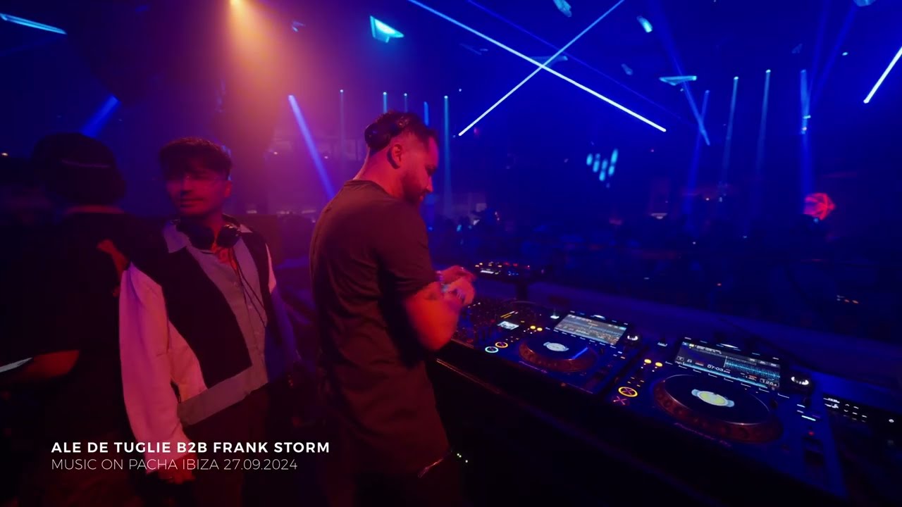 Ale De Tuglie B2B Frank Storm - Music On Pacha Ibiza 27.09.2024