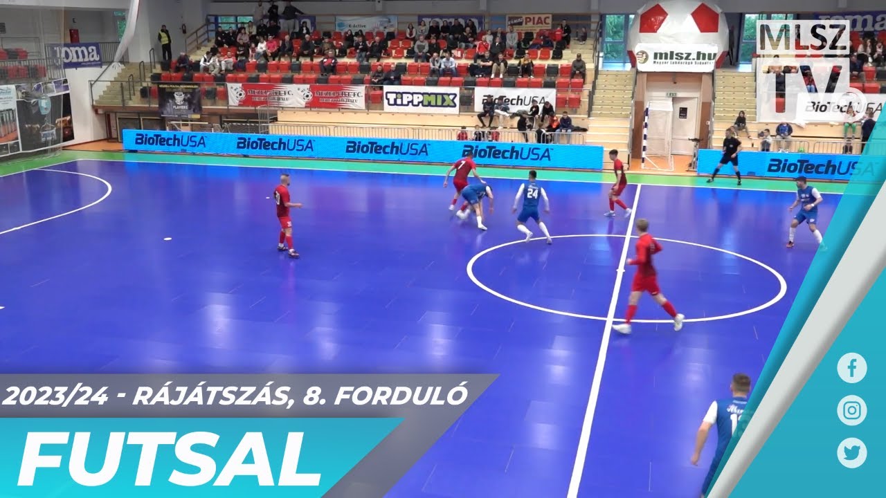 MVFC Beretty&oacute;&uacute;jfalu &ndash; 1.Futsal Club Veszpr&eacute;m | 6-0 | F&eacute;rfi Futsal NB I | R&aacute;j&aacute;tsz&aacute;s 8. ford | MLSZTV