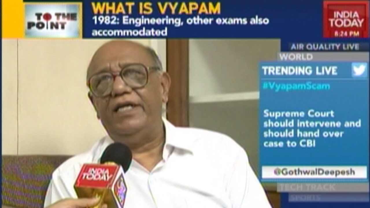 Vyapam Scam: STF Chief Justice Bhushan Exclusive