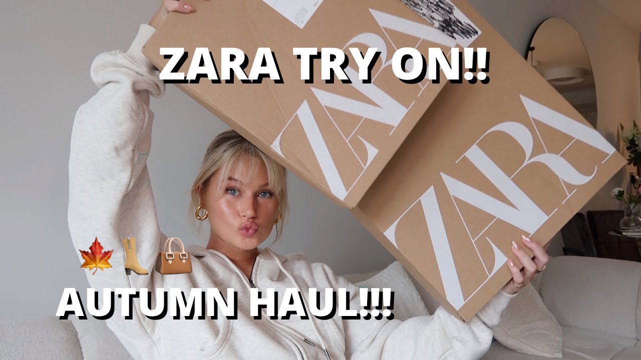 NEW ZARA HAUL!! AUTUMN STYLING & TRANISIONAL PIECES FOR YOUR WARDROBE