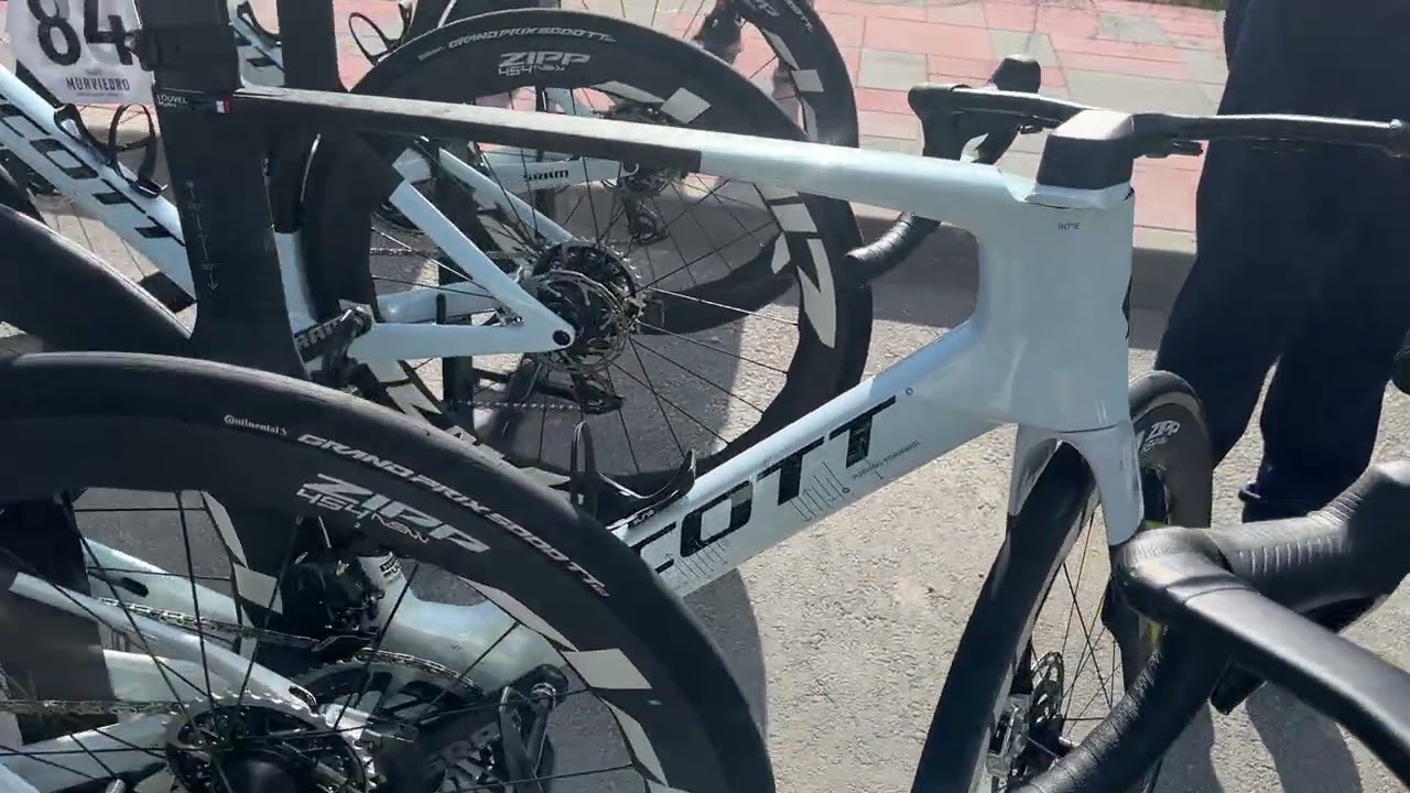 NSN Scott bikes at the Volta Valenciana