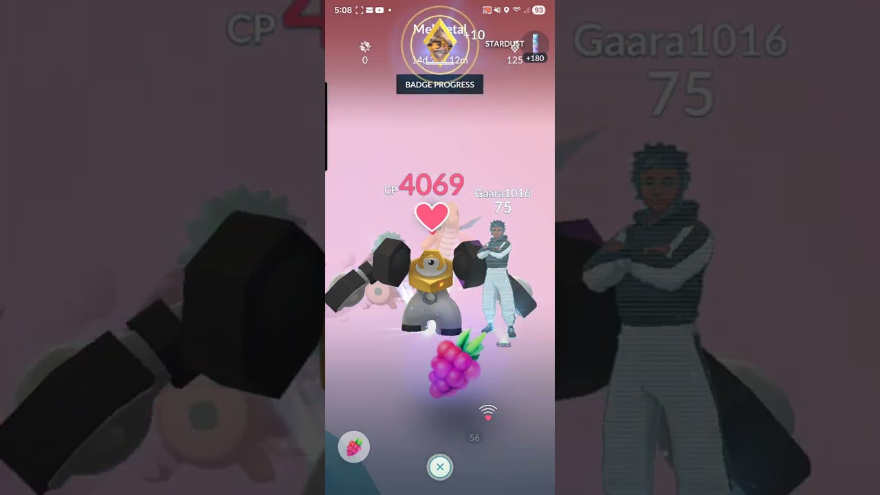 Pokémon go:chasing level80 pt122✨️