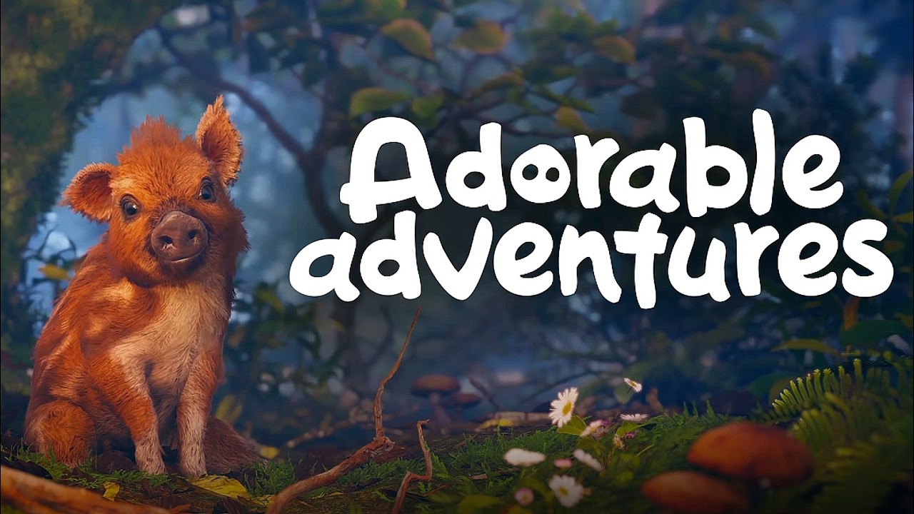 멧돼지가 되어 숲 냄새를 따라 걷는 힐링게임