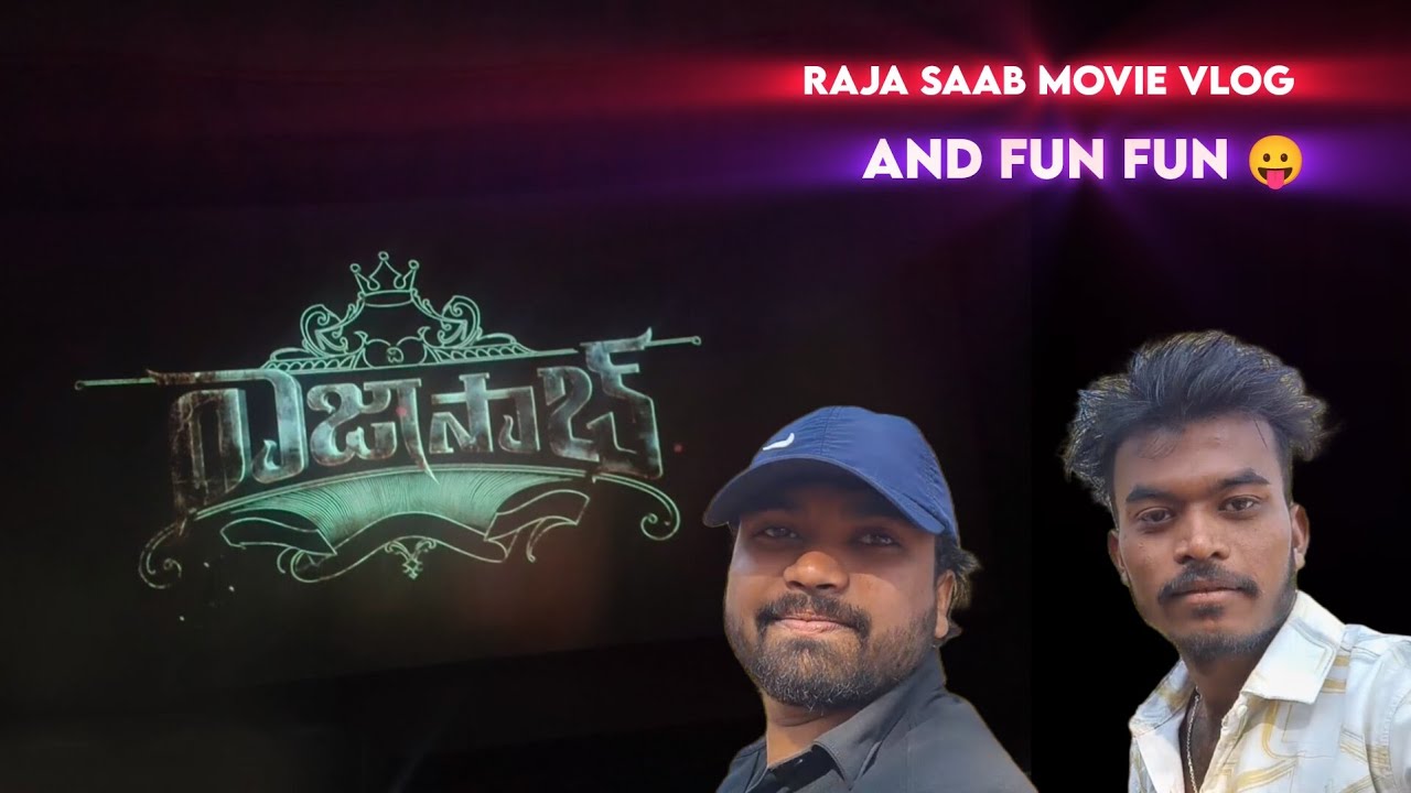 Raja Saab Movie Vlog & Fun 😛💥 #vishwakcnu #rajasaab #movie #vlog #theatreresponse #prabhas #ytshorts