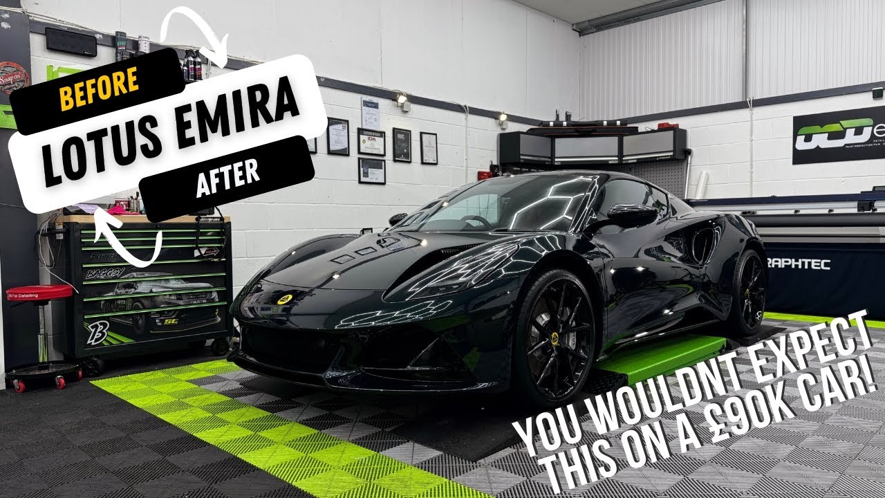 Brand New 2025 Lotus Emira RUINED by Dealer! | Major Correction + Wax Is Dead Ceramic Coating