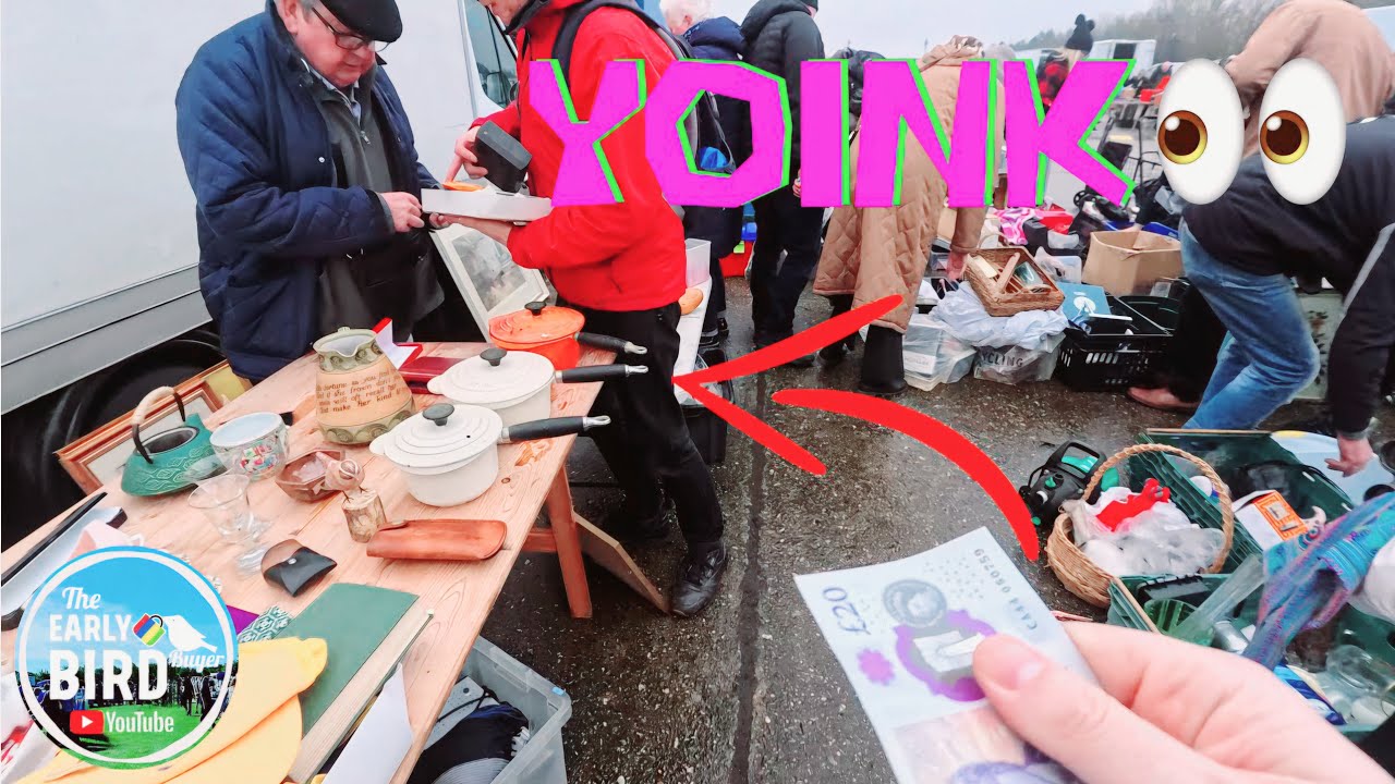 Right Place, Right Time!! Making Money!! Carboot Sourcing POV.