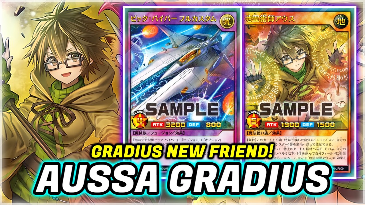 UNLIMITED LIVES!!!  Spiritualist Aussa Gradius Fusion Deck Profile! | Yu-Gi-Oh Rush Duel | EDOPRO